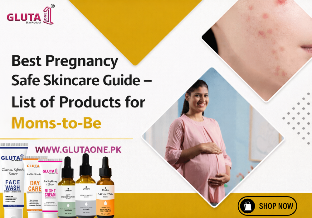 Best Pregnancy Safe Skincare Guide  List of Products for Moms-to-Be   GLUTA ONE Pvt.Ltd