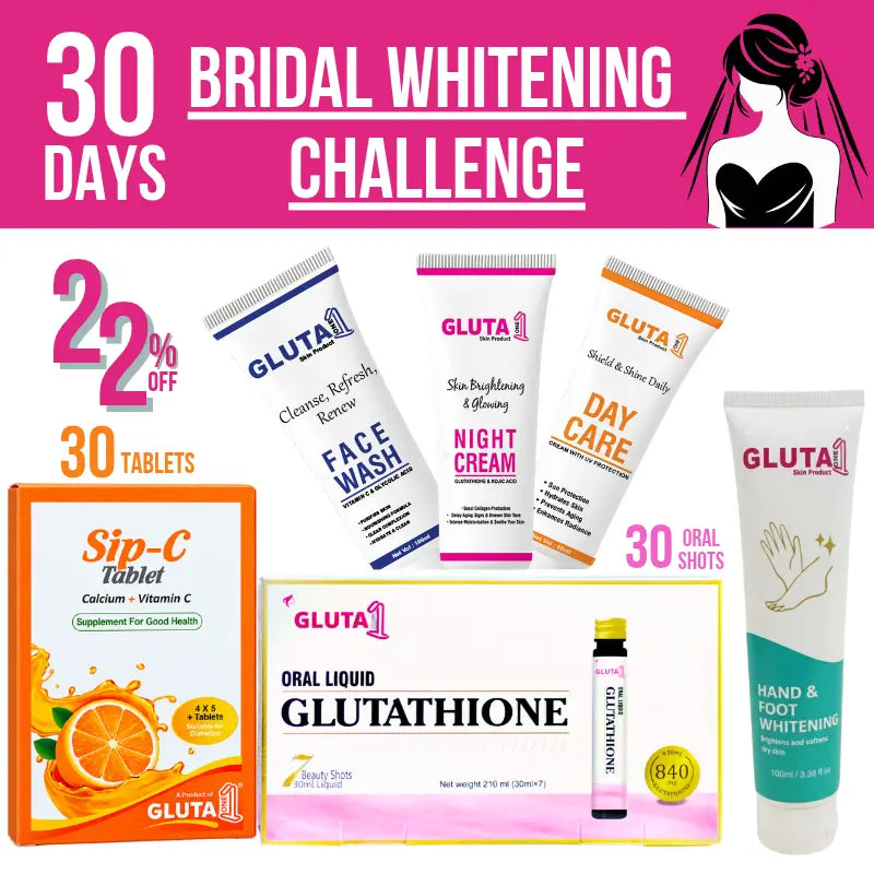 30 Days Bridal Whitening Challenge