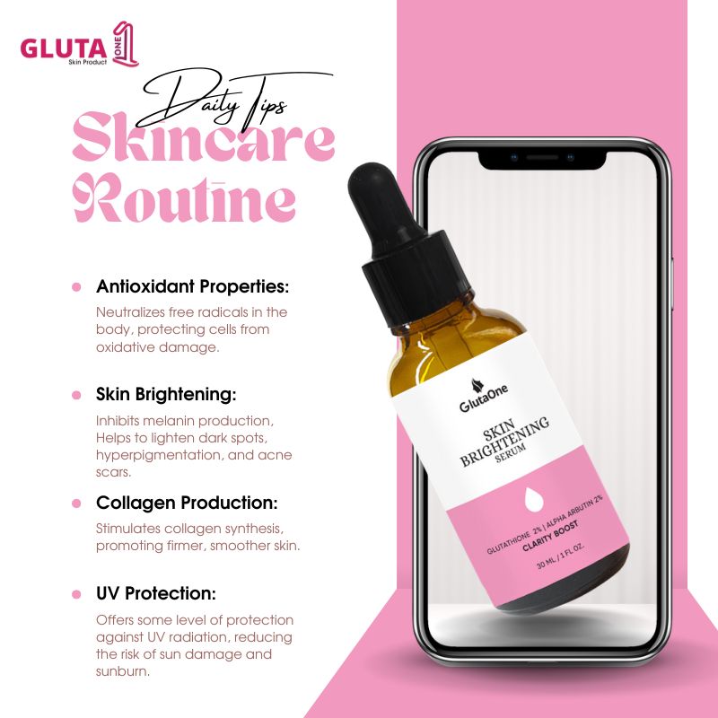 Gluta One + Sip C + Serum + Night Cream