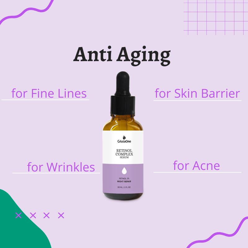 Gluta White Anti Aging Serum