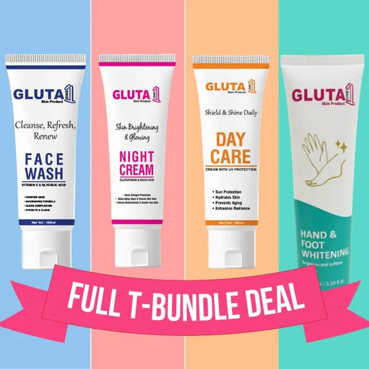 GLUTA ONE FULL T-BUNDLE DEAL