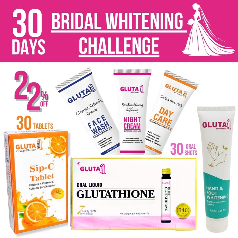 30 Days Bridal Whitening Challenge
