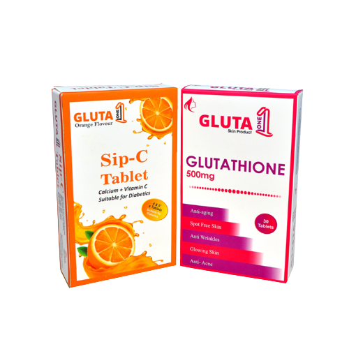 Gluta One + Sip C + Night Cream
