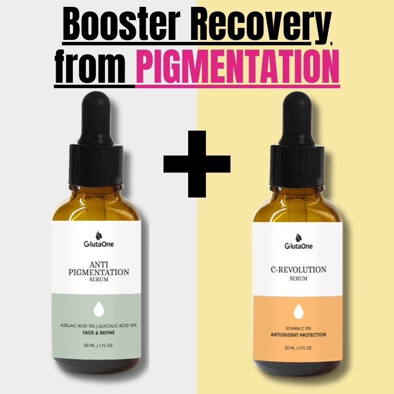 No More Pigmentation - Gluta One Booster Recovery Serum Bundle GLUTA ONE Pvt.Ltd No More Pigmentation - Gluta One Booster Recovery Serum Bundle GLUTA ONE Pvt.Ltd