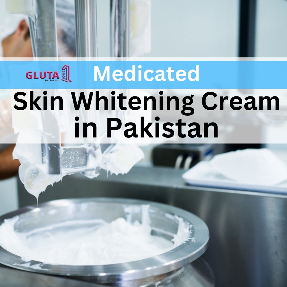 Medicated Skin Whitening Cream in Pakistan | Gluta One Night Cream