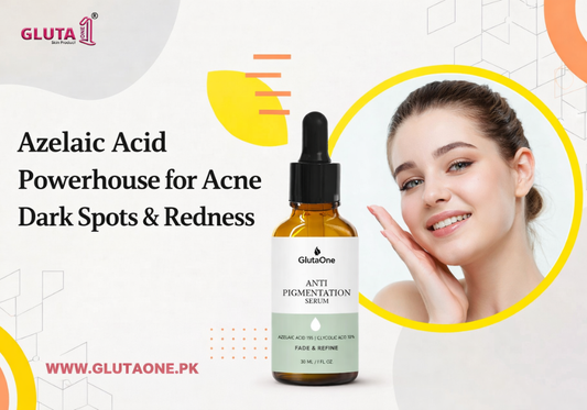 Azelaic Acid The Overlooked Powerhouse for Acne, Dark Spots & Redness - Gluta One