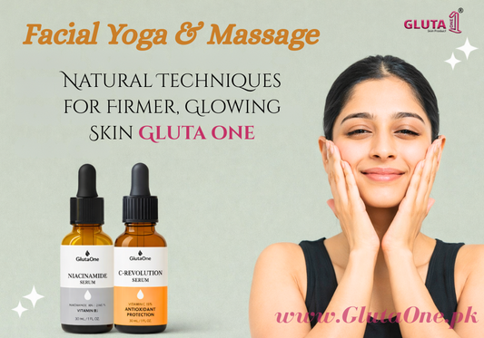 Facial Yoga & Massage - Natural Techniques for Firmer, Glowing Skin - Gluta One