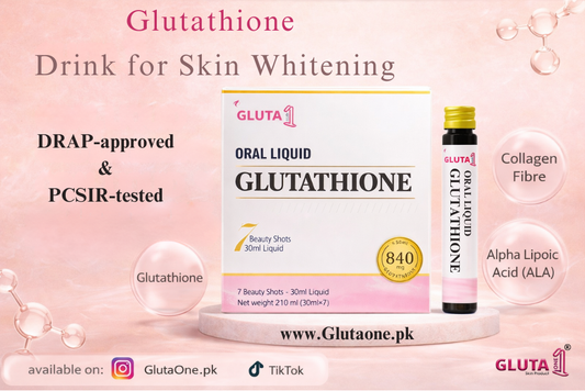 Glutathione Drink for Skin Whitening - Homemade Vs Medicated - Gluta One