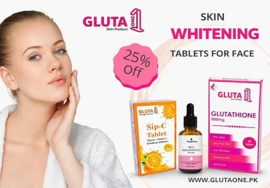 Gluta One Whitening Capsules For Face