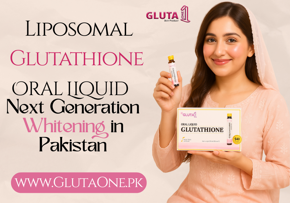 Liposomal Glutathione Oral Liquid - Next-Generation Whitening in Pakistan - Gluta One