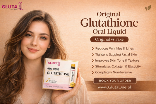 Original vs Fake Glutathione Oral Liquid  Identify Real Product in Pakistan – Gluta One