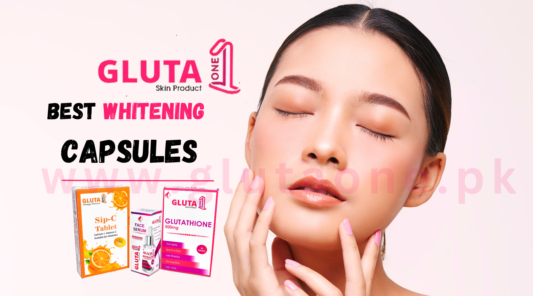 Gluta One Whitening Capsule | Uses | Side Effects | Price – GLUTA ONE