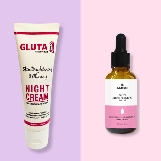 Gluta One Serum + Night Cream