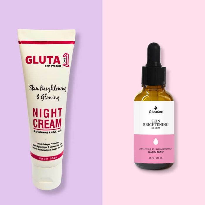 Gluta One Serum + Night Cream