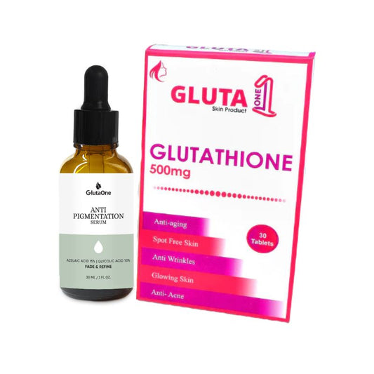 Gluta One Tab + Anti Pigmentation Serum