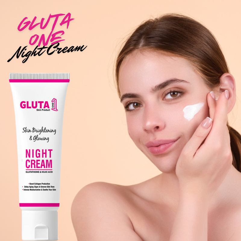 Gluta One + Sip C + Night Cream + Niacinamide Serum