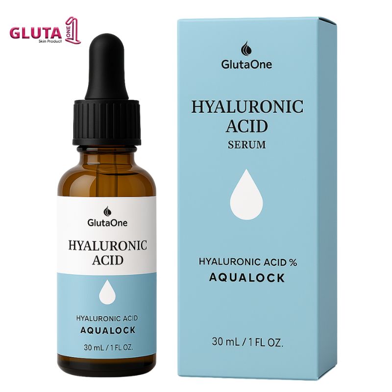 GlutaOne Serum with 2% Hyaluronic Acid - Plump & Glow